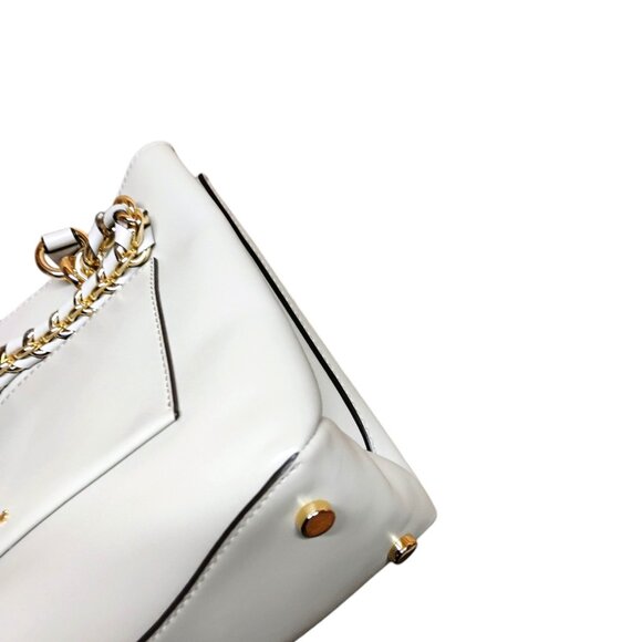 Michael Kors NEW Cece Light Sand 3 Compartment Small Chain Messenger Bag $328 - Picture 13 of 16